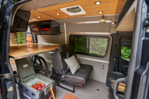 Adventure Wagon Modular Interior Conversion for Vans installed and distributed by Nomad Vanz in Canada