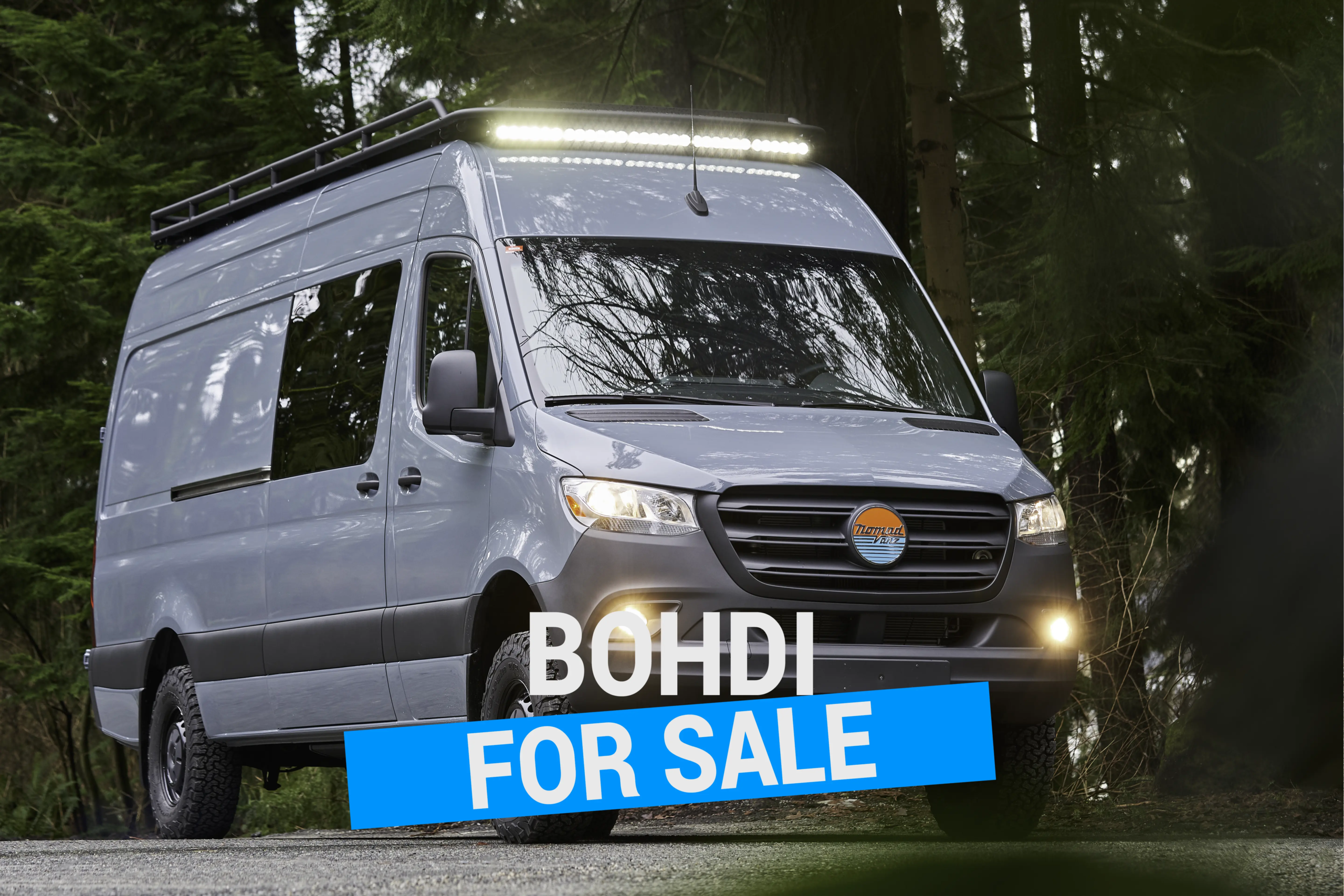 For Sale: Bohdi a Mercedes Benz Sprinter 170WB HR 4x4 2500 Nomad Vanz Premium Conversion